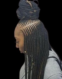 Three Layers Cornrows